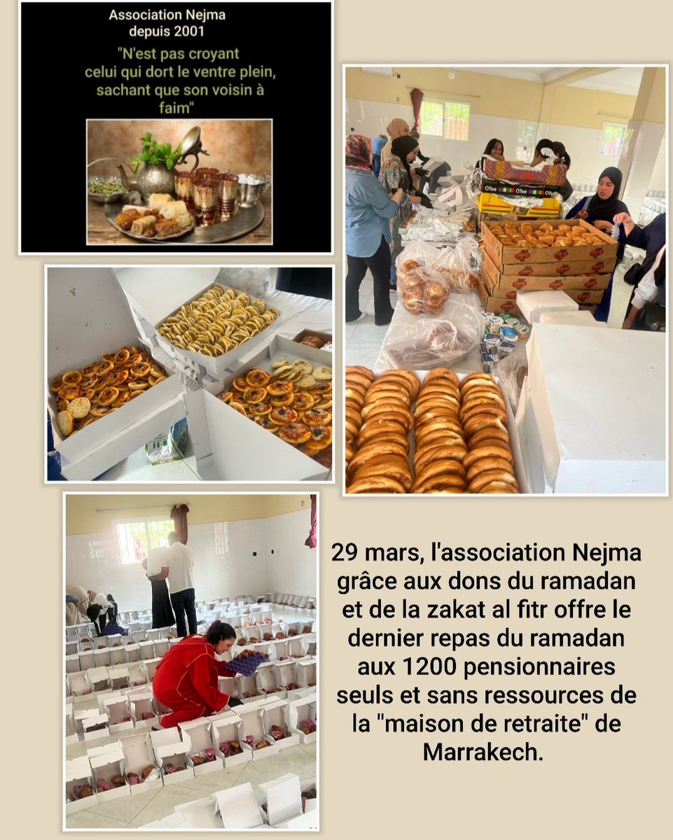NejmaAsso's tweet photo. #EidMubarak à tous les musulmans du monde. 

Ce soir les pensionnaires de Dar Âajaza à #Marrakech #Maroc recevront un #Iftar grâce à vos dons toujours très généreux. 
Merci infiniment et #EidMubarak. https://t.co/XRbpMuoe3a