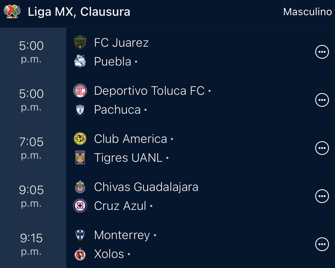 Dinámica de LIGA MX 🇲🇽 🚀

3 ganadores de $250 💰

Para participar tienes que hacer lo siguiente:
-Dar Like ♥️ y RT 🔁 
-Acertar resultado de los 5 partidos (ganador o empate)
-Seguirme en X (Twitter)
-Usar el #BernardoPicks

Éxito a todos 🍀
