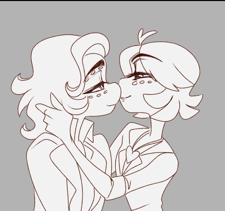 Kimberlyannasky's tweet photo. I'm currently working on something ๐ฅSpicy๐ฅ involving these two!โค๏ธโ๐ฅ
VA of #KimAlanSky & #BrentSpiderBite:
@AxelGear11๐
Design of Genderbent forms helped by @TCipher96๐
Comission art:@Sleepy4_Ever๐
#HazbinHotel #OC #KimberlyannaSky #BritannicaSpiderBite #BritAnna #BrentAlan โคต๏ธ https://t.co/otgy6gmnvi