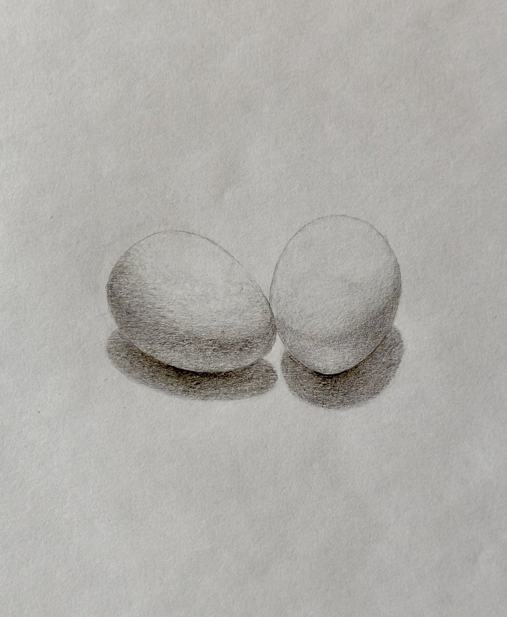 Eggs 🥚 
“Shapes and figures” collection
Pencil on paper 📝 
2017

By <a href="/gorystoriess/">Gorystories</a>