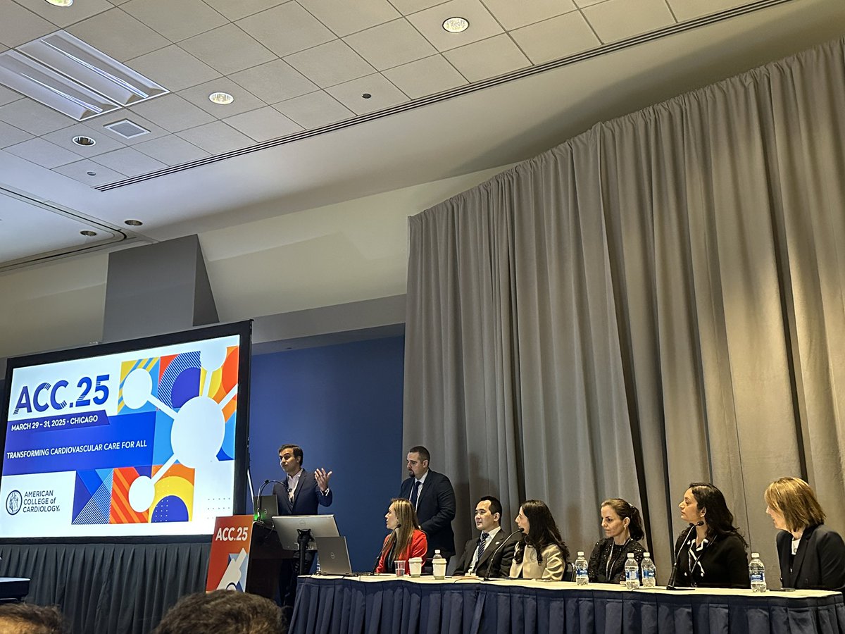 Incredible insights on cardiomyopathies and novel therapies at #ACC25—excited for what’s ahead in patient care.
