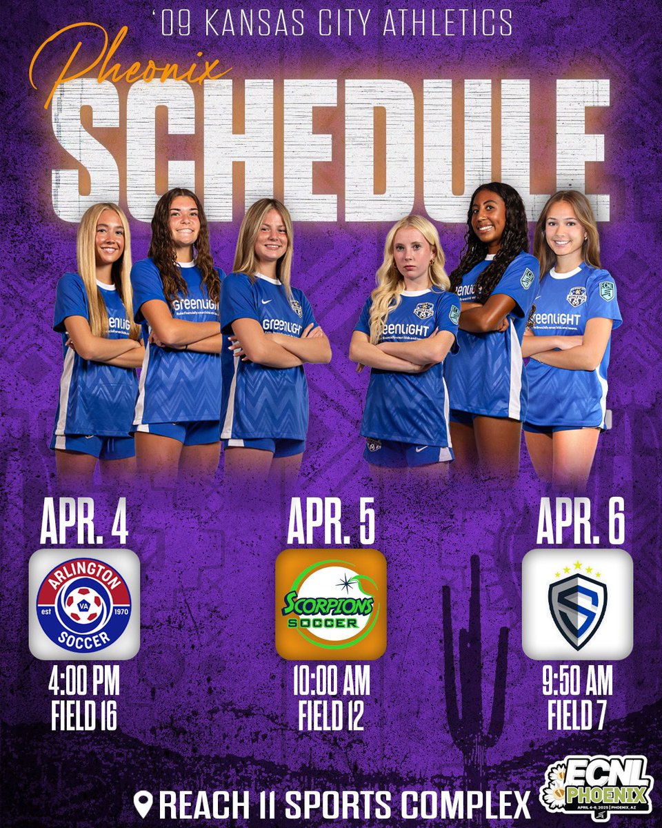 KC Athletics Academy Elite 09 ECNL (@kcaecnl2009) on Twitter photo 🌵𝑬𝑪𝑵𝑳 𝑷𝑯𝑿 𝑺𝒖𝒑𝒆𝒓 𝑪𝒖𝒑🌞
Last week of prep before we hit the Desert for <a href="/ECNLgirls/">ECNL Girls</a> PHX‼️ Looking forward to compete with our Super Cup Team💪🏽
<a href="/MarcusKelcher/">Marcus Kelcher</a> <a href="/AthleticsKC/">KC Athletics Soccer Club</a> <a href="/ImYouthSoccer/">ECNL/GA/Recruiting/College Soccer</a> <a href="/ImCollegeSoccer/">College Soccer Truth ™</a> <a href="/TopDrawerSoccer/">TopDrawerSoccer</a> <a href="/PrepSoccer/">Prep Soccer ⚽️</a> <a href="/TheSoccerWire/">SoccerWire</a> 🌵𝑬𝑪𝑵𝑳 𝑷𝑯𝑿 𝑺𝒖𝒑𝒆𝒓 𝑪𝒖𝒑🌞
Last week of prep before we hit the Desert for <a href="/ECNLgirls/">ECNL Girls</a> PHX‼️ Looking forward to compete with our Super Cup Team💪🏽
<a href="/MarcusKelcher/">Marcus Kelcher</a> <a href="/AthleticsKC/">KC Athletics Soccer Club</a> <a href="/ImYouthSoccer/">ECNL/GA/Recruiting/College Soccer</a> <a href="/ImCollegeSoccer/">College Soccer Truth ™</a> <a href="/TopDrawerSoccer/">TopDrawerSoccer</a> <a href="/PrepSoccer/">Prep Soccer ⚽️</a> <a href="/TheSoccerWire/">SoccerWire</a>