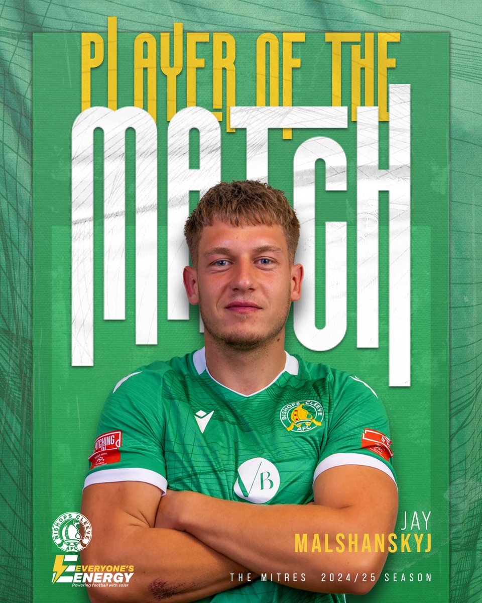 Congratulations to Jay Malshanskyj who was chosen as today's Player Of The Match following an impressive all round display, that also saw him open the scoring for The Mitres 💥