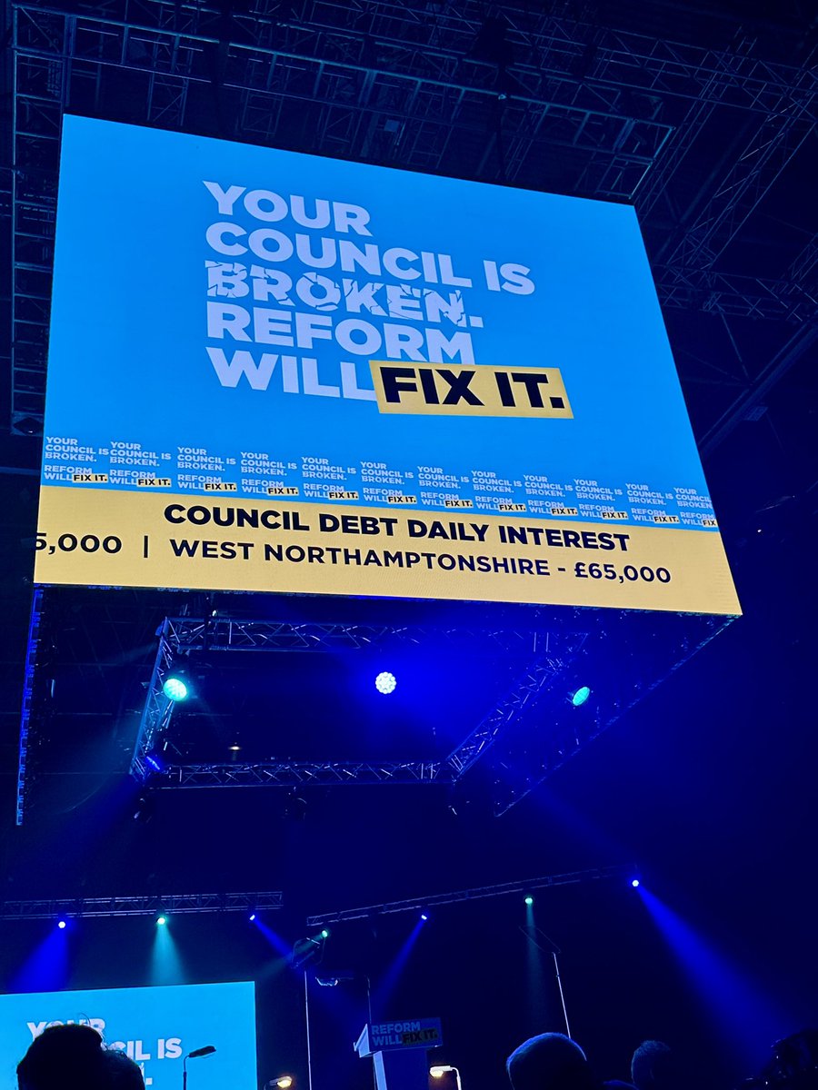 DavidLeaReform's tweet image. I wonder how many residents in West Northamptonshire have any idea that our council is spending a staggering £65,000 a day in interest payments. 

Yes I’ll say that again, that’s a day, not a year, or a month, or even a week, that’s £65,000 a DAY in interest.

The continued…