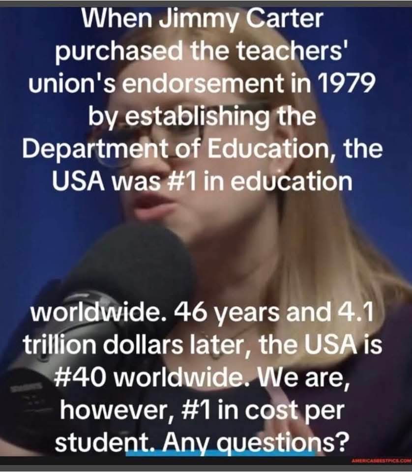 Won't allow comments like the leftist coward she is, but this is the reason her "agency" is getting flushed