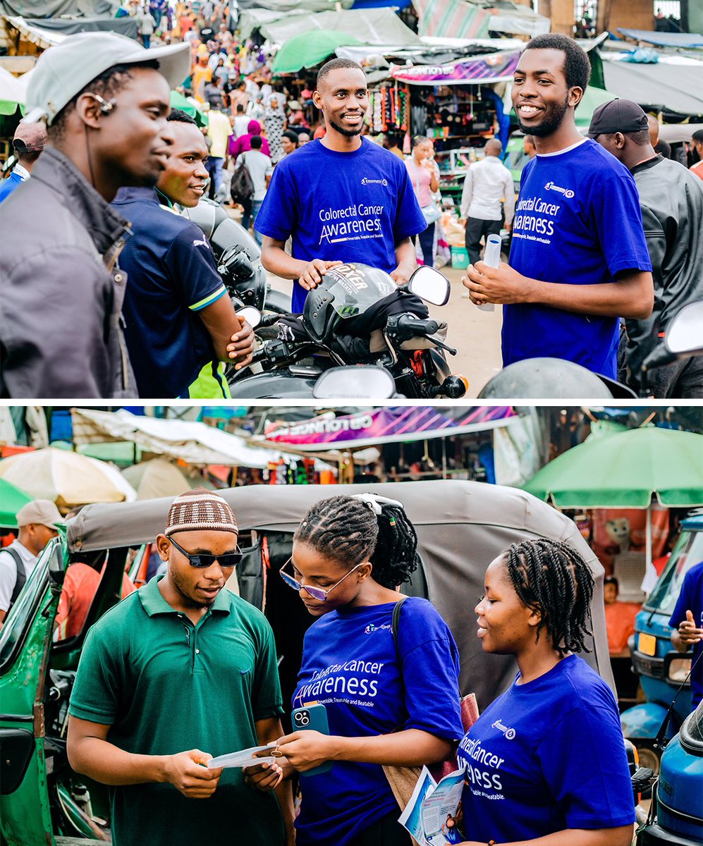 On 28 March 2025, during our Colorectal Cancer Awareness event at Mbezi Mwisho
📣 900+ people reached with colorectal cancer information
📣 500 flyers distributed around 
📣 10+ Bajaj carried awareness messages beyond the event, even in traffic jams. 
Read more👉 (Next Post)