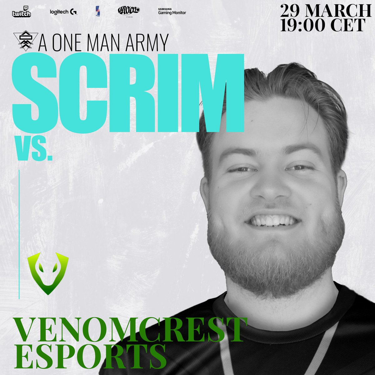 A One Man Army LoL (@aomaesportslol) on Twitter photo A One Man Army is scrimming today. Watch us in action as we go head-to-head against <a href="/VNC_Esports/">Venomcrest</a>
⏰️20:00
📺twitch.tv/oleg_insec
(Player POV)
📺twitch.tv/aomalive
(Coach POV)
#SecondToNone A One Man Army is scrimming today. Watch us in action as we go head-to-head against <a href="/VNC_Esports/">Venomcrest</a>
⏰️20:00
📺twitch.tv/oleg_insec
(Player POV)
📺twitch.tv/aomalive
(Coach POV)
#SecondToNone