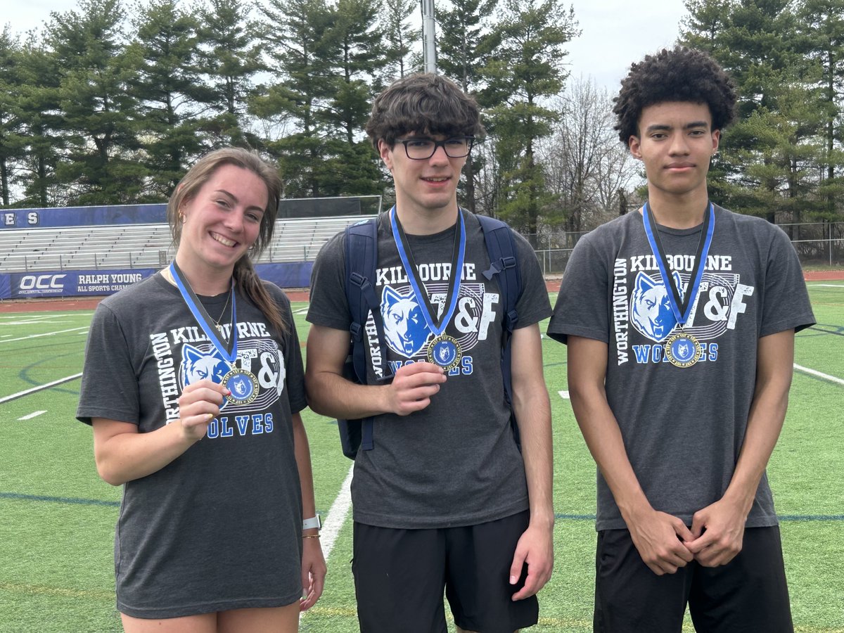 3 out of the 4 member high jump relay WINNERS from WK - 22'6"!