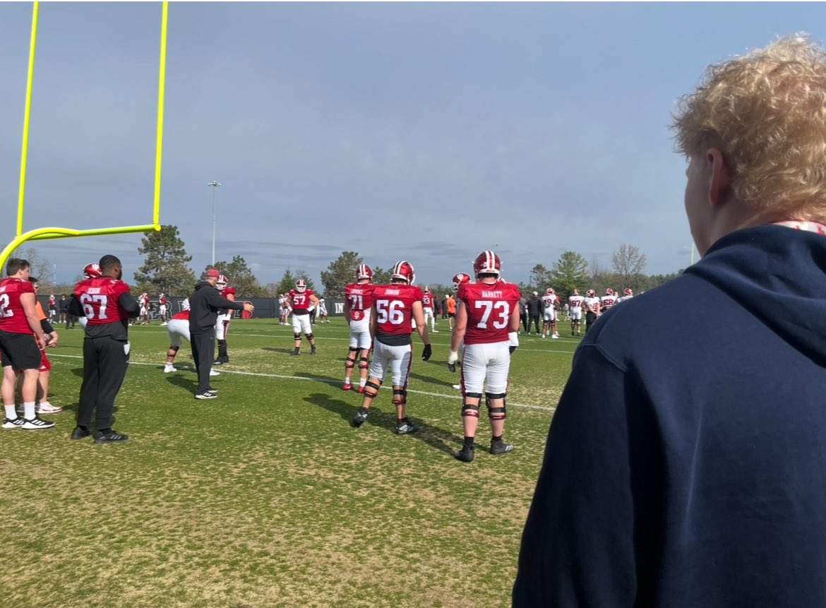 David Provost (@david_provost77) on Twitter photo Had a great time at <a href="/IndianaFootball/">Indiana Football</a> spring practice! Thank you for having me out to visit <a href="/CoachBostadNIU/">Bob Bostad</a>, <a href="/Coach_AHiggins/">Alex Higgins</a>, <a href="/kylecurran_iu/">Kyle Curran</a> and <a href="/MattWilsonDPP/">Matt Wilson</a>! Thankful for the hospitality, and can’t wait to hopefully visit again!
<a href="/KyleSteuck58/">Kyle Steuck</a> Had a great time at <a href="/IndianaFootball/">Indiana Football</a> spring practice! Thank you for having me out to visit <a href="/CoachBostadNIU/">Bob Bostad</a>, <a href="/Coach_AHiggins/">Alex Higgins</a>, <a href="/kylecurran_iu/">Kyle Curran</a> and <a href="/MattWilsonDPP/">Matt Wilson</a>! Thankful for the hospitality, and can’t wait to hopefully visit again!
<a href="/KyleSteuck58/">Kyle Steuck</a>