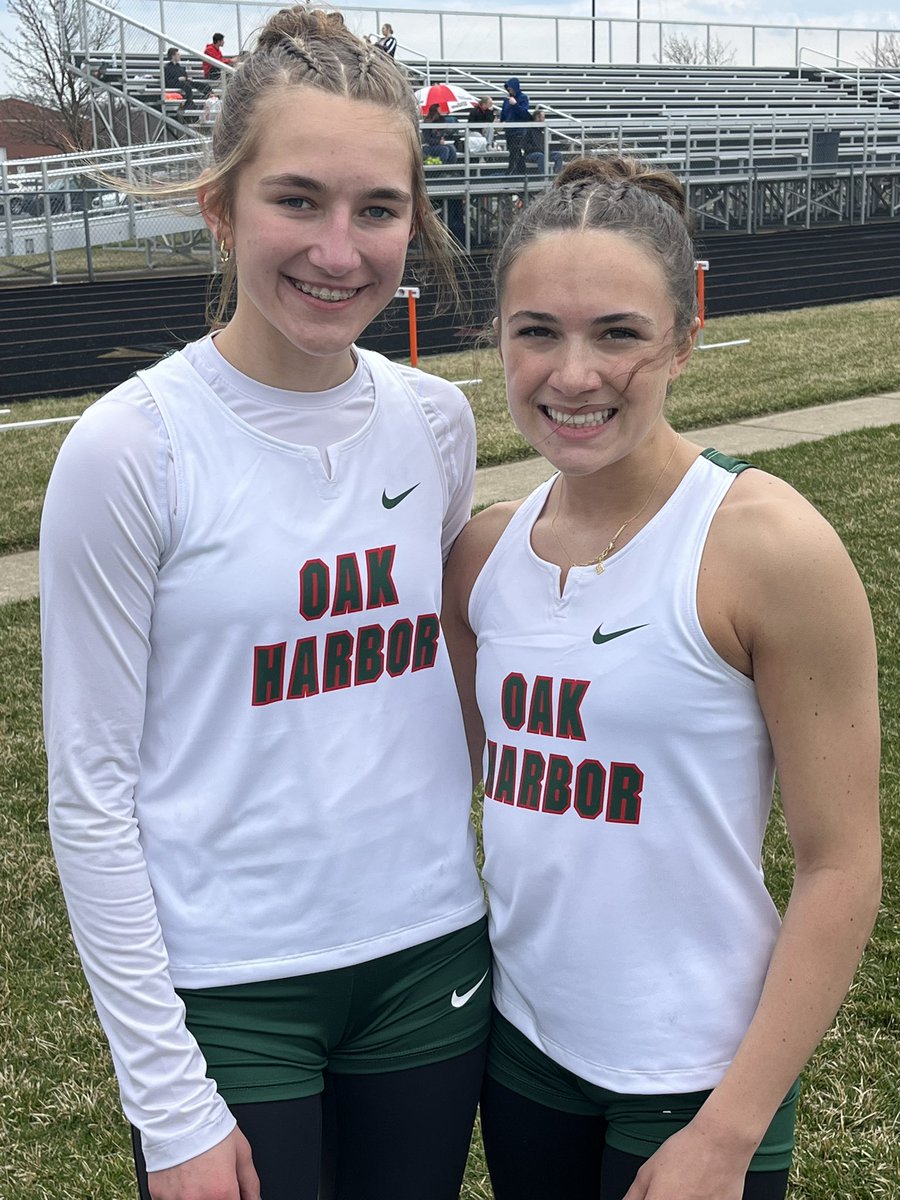 OHRocketGolf's tweet image. 1-2 Punch and New Meet Record from the young duo of Olivia Cherry and Kendall Gaines.