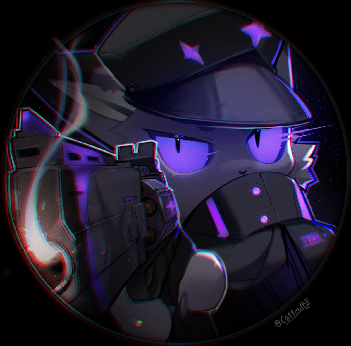 cattmilkk's tweet image. Gunpoint