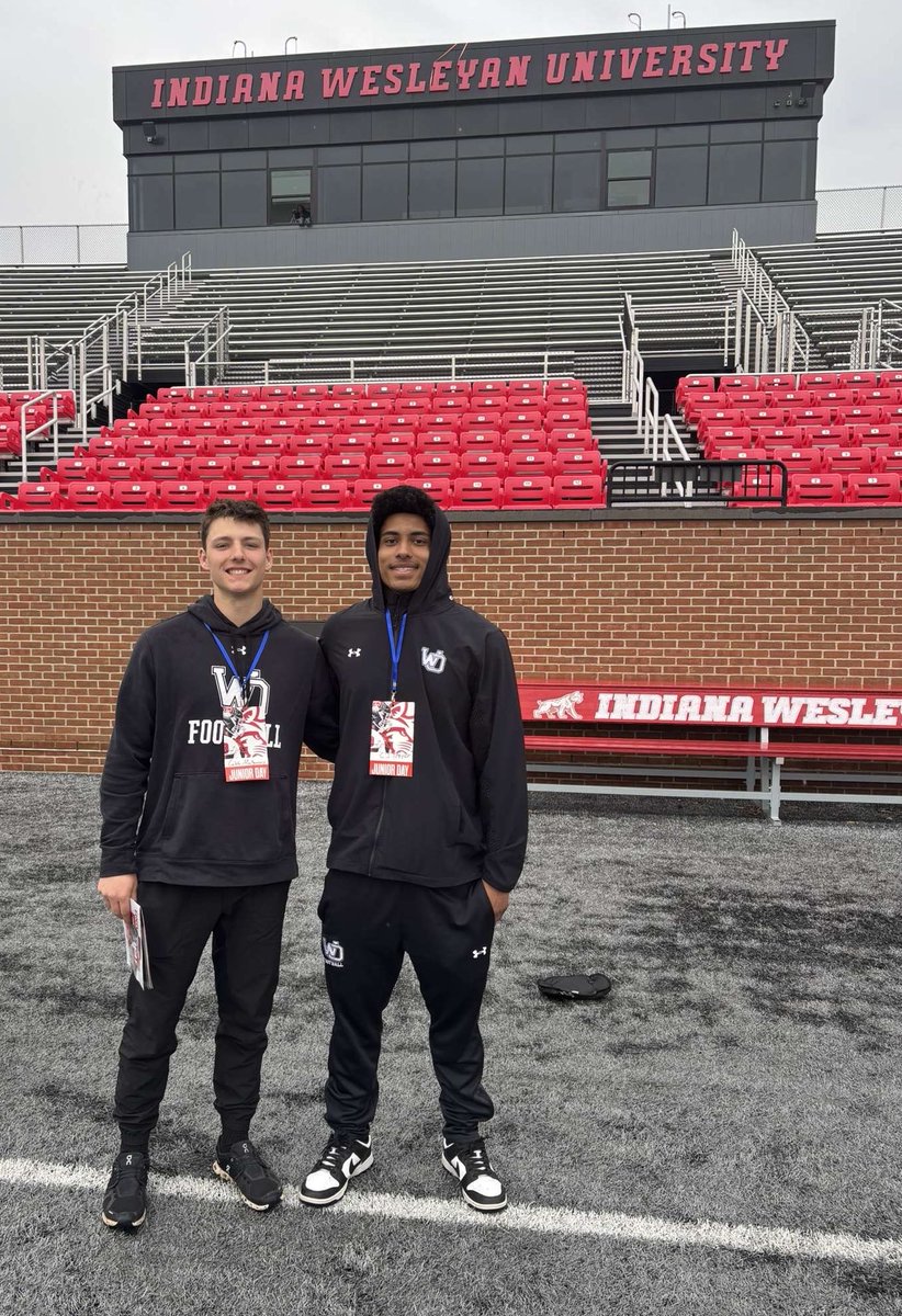 Caleb Montgomery (@calebmonty07) on Twitter photo Had a great time <a href="/IndWesleyan_FB/">Indiana Wesleyan FB</a> today for Junior Day. Thank you coach <a href="/wilwire23/">Wilson Wirebaugh</a> for the invite! <a href="/WO_Football1/">West Ottawa Football</a> <a href="/CJ_Traylor/">CJ Traylor 2026 ATH</a> Had a great time <a href="/IndWesleyan_FB/">Indiana Wesleyan FB</a> today for Junior Day. Thank you coach <a href="/wilwire23/">Wilson Wirebaugh</a> for the invite! <a href="/WO_Football1/">West Ottawa Football</a> <a href="/CJ_Traylor/">CJ Traylor 2026 ATH</a>