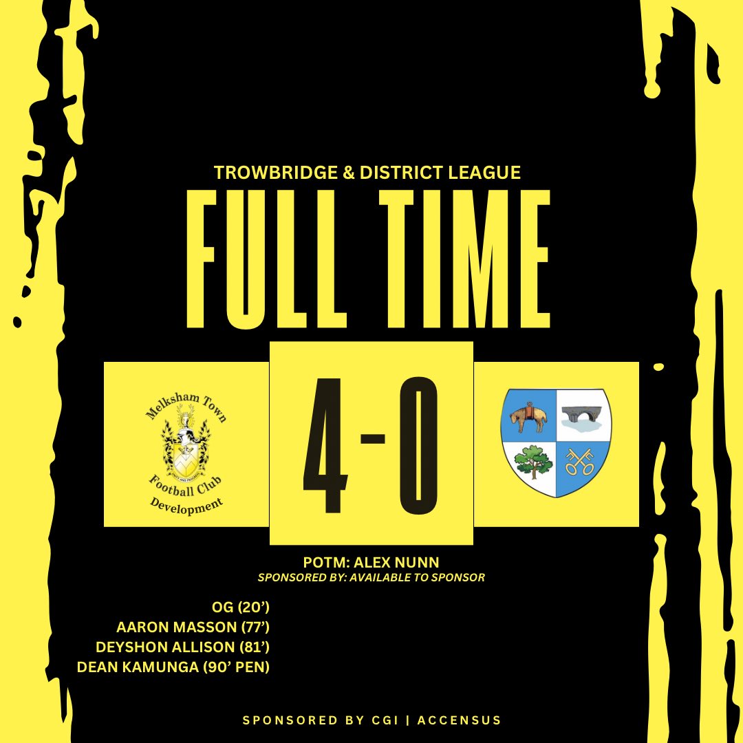 Our first win in 5 after a series of difficult results, which was well deserved from each of the 16 who played today.

It was a tight game until we got our second goal with the game then opening up for us to then take advantage.