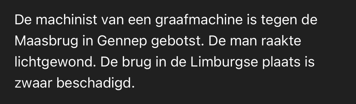 Blijkt de Hulk in z’n vrije tijd graafmachinist te zijn. 😂

nos.nl/l/2561567
