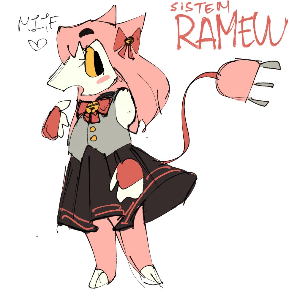 Remade RAMew (mad mew mew x tasque mannager fankid)