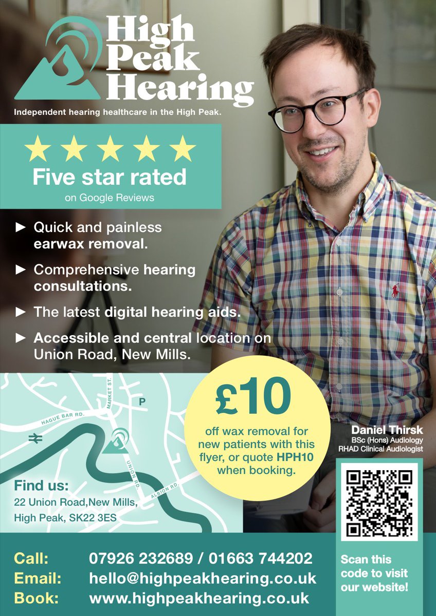 Many thanks to High Peak Hearing who sponsored today’s game and they selected Tyler Williams as Man of the Match 💛🖤💛🖤⚽️⚽️⚽️⚽️