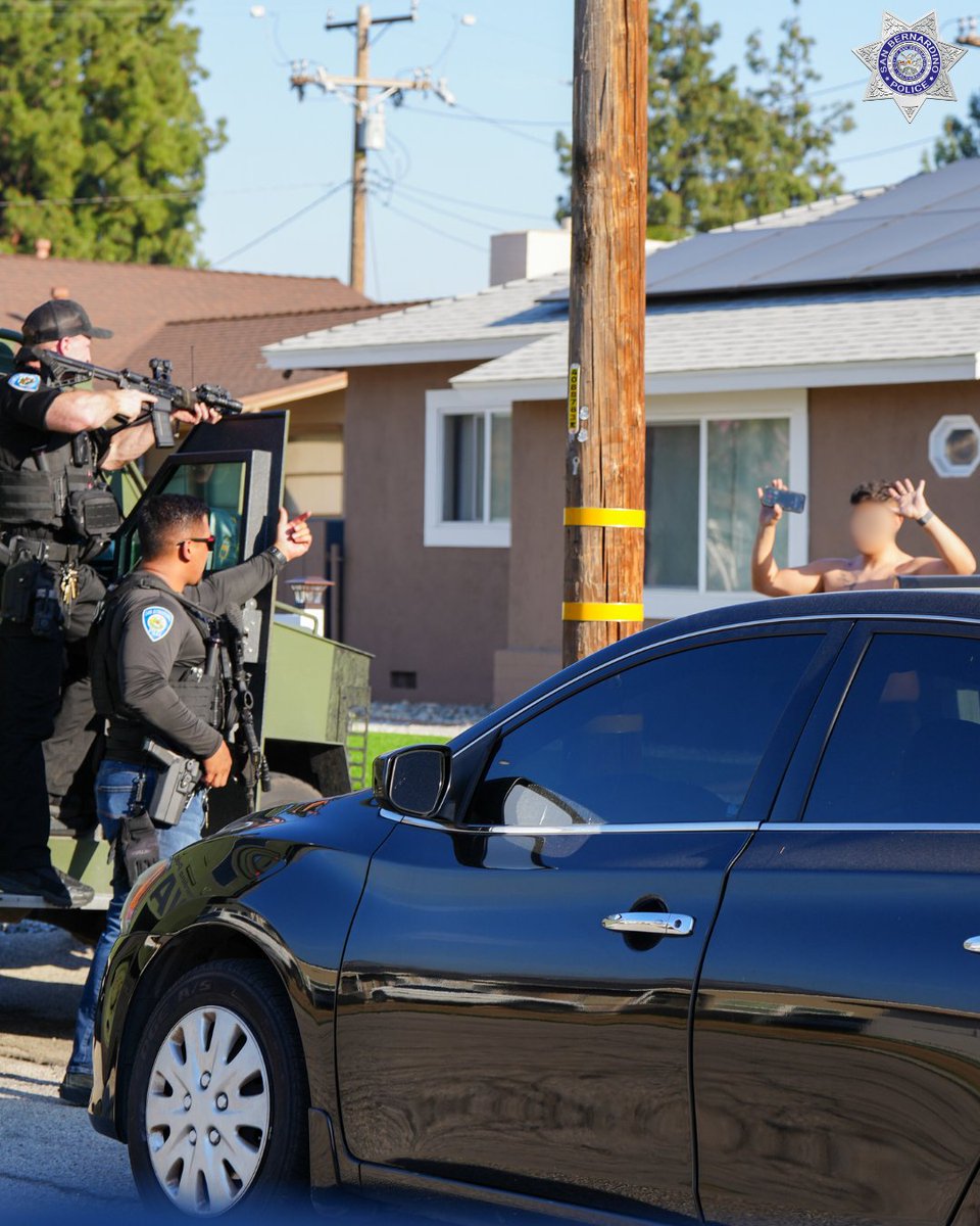 SanBernardinoPD's tweet image. YOU GOT OUR ATTENTION

@SBPD_CHIEF 

#SBPD #NotInOurCity #JoinSBPD #Police