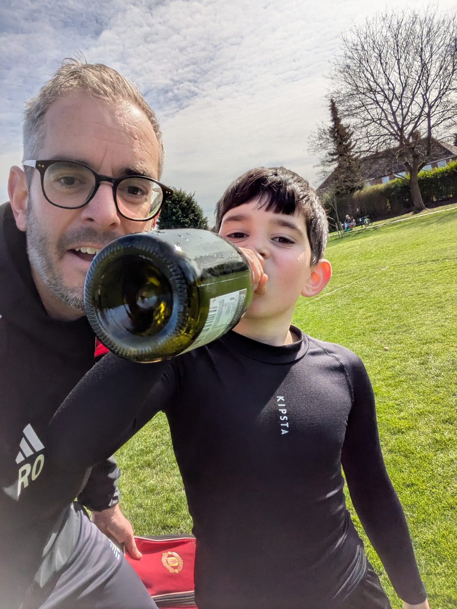 Absolute #lad 
(div 2 champions. Non alcoholic, honest!)