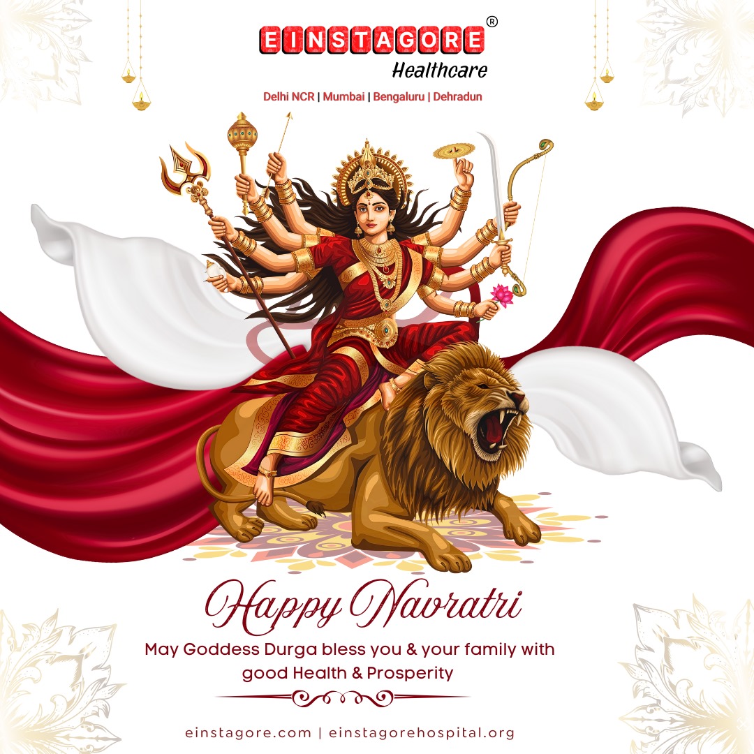 At Einstagore, we believe in holistic wellness, and this auspicious time is perfect for rejuvenation—physically, mentally, and spiritually. 

Let's celebrate Navratri with healthy living, pure thoughts, and vibrant energy.