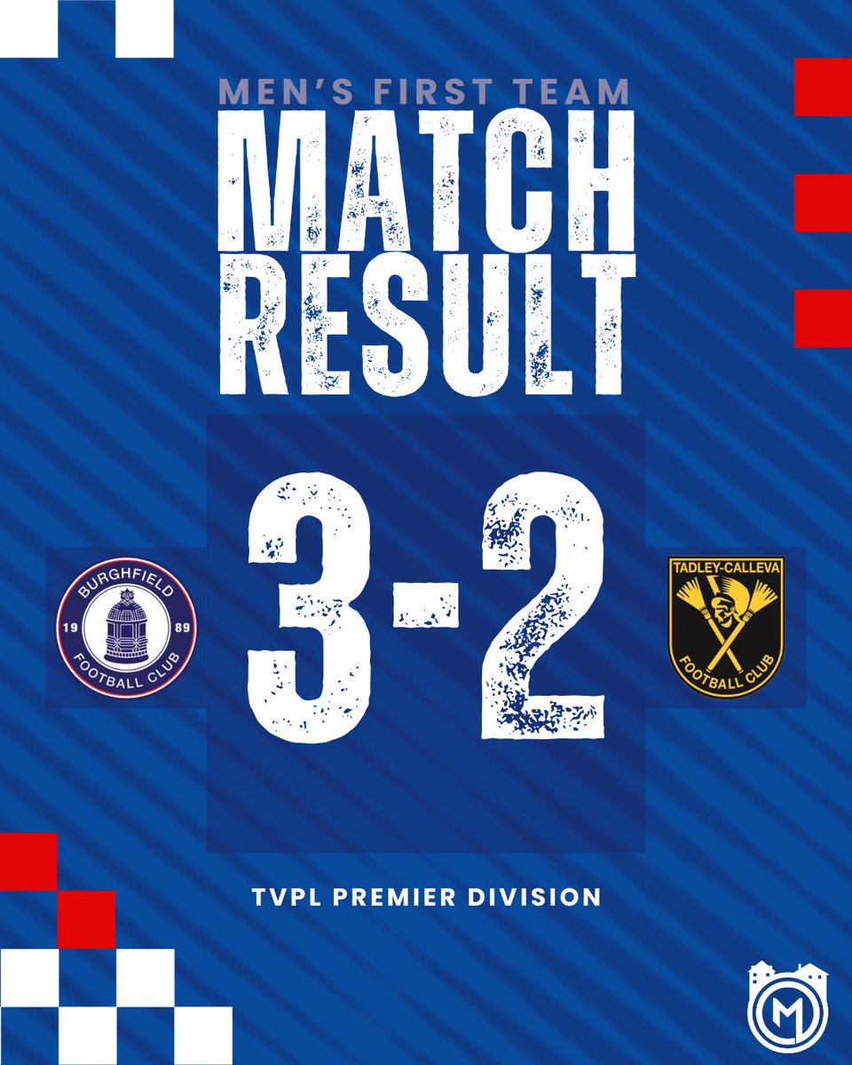 Burghfield FC (@burghfieldfc) on Twitter photo RESULT | Burghfield 3-2 Tadley Calleva Reserves
3 goals and 3 points for the Menโs First Team.
โฝ๏ธ Michael Swift
โฝ๏ธ <a href="/jmcclellan28/">James McClellan</a>
โฝ๏ธ <a href="/Ollie_Brown7/">Ollie Brown</a>
#UpTheFielders RESULT | Burghfield 3-2 Tadley Calleva Reserves
3 goals and 3 points for the Menโs First Team.
โฝ๏ธ Michael Swift
โฝ๏ธ <a href="/jmcclellan28/">James McClellan</a>
โฝ๏ธ <a href="/Ollie_Brown7/">Ollie Brown</a>
#UpTheFielders