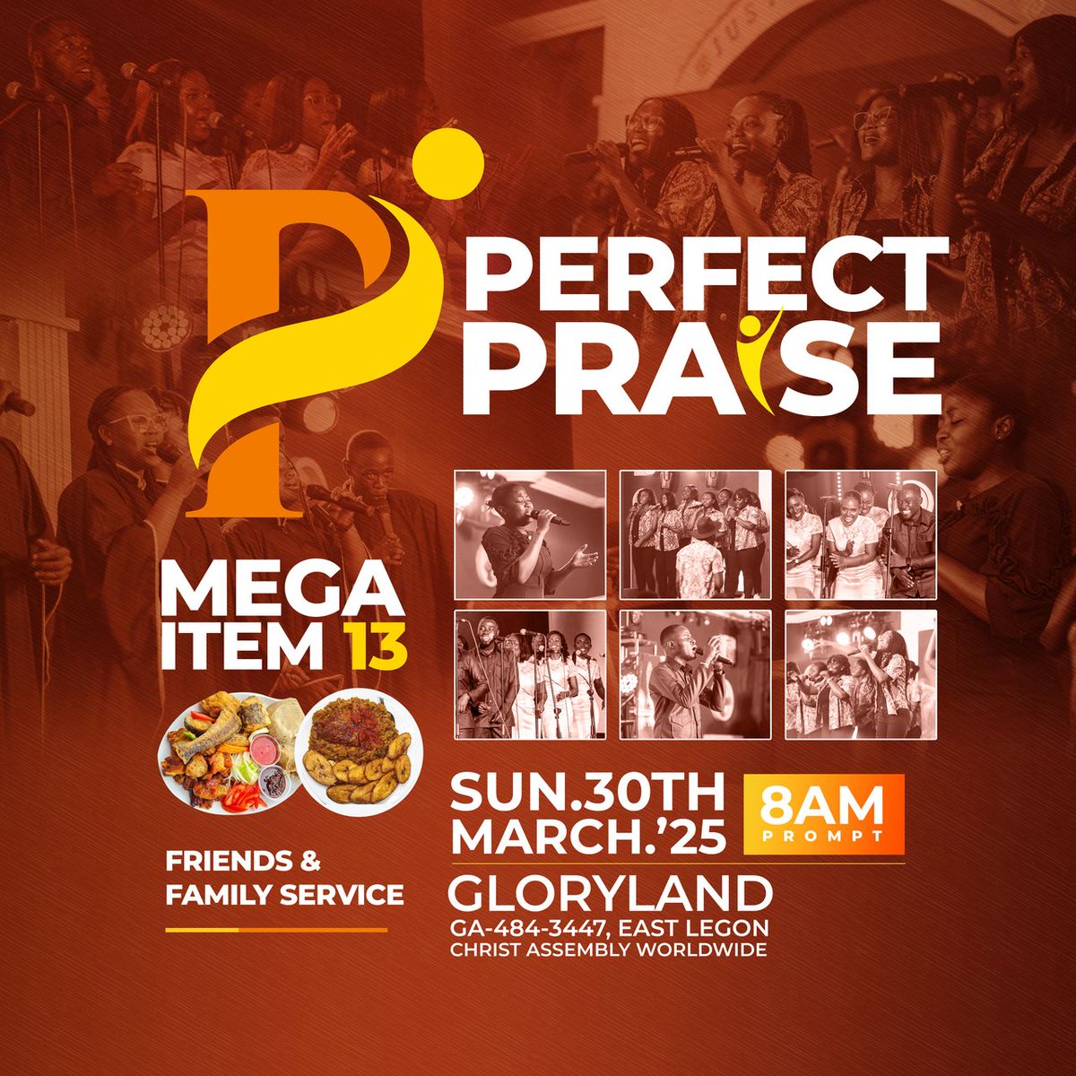 christassemblyw's tweet photo. Psalms 29:2
"Ascribe to the Lord the glory due his name; worship the Lord in the splendor of his holiness."
Get ready for tomorrow, it's absolute PRAISE 💯, come with your family and friends for a beautiful time.
#PerfectPraise https://t.co/4esAyoeqs9