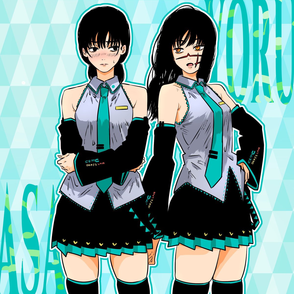 nightstar80941's tweet image. I’m think Asa Asa Mikata 

Artist - isuke_now