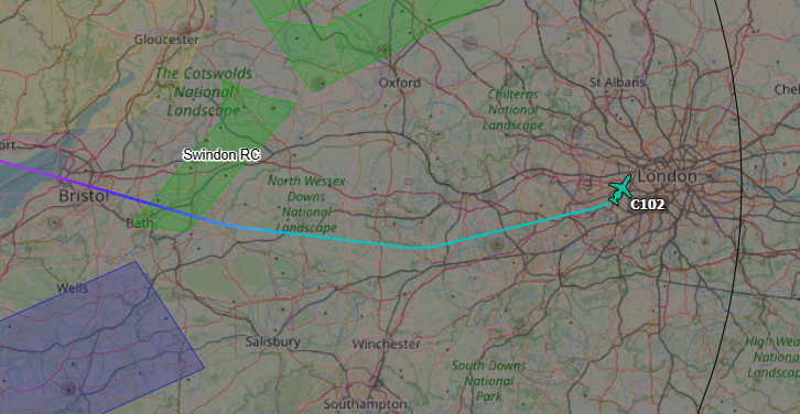 Andyyyyrrrr's tweet photo. 18:35 CHARLIE 102 USCG Gulfstream V
?Inbound London Stanstead? #EGSS From Washington Ntl #KDCA.
Descending now to FL160.
Working with London Control 127.955
#C102 Tail : C102 (02) https://t.co/LkaO3AMtHq