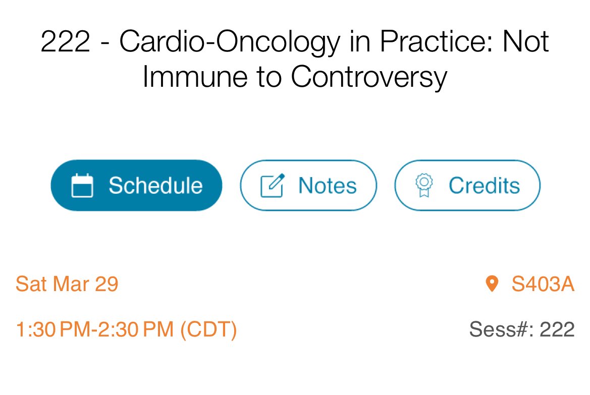 #ACC25 #CardioOnc session starting now!

 Practical CO cases to learn from