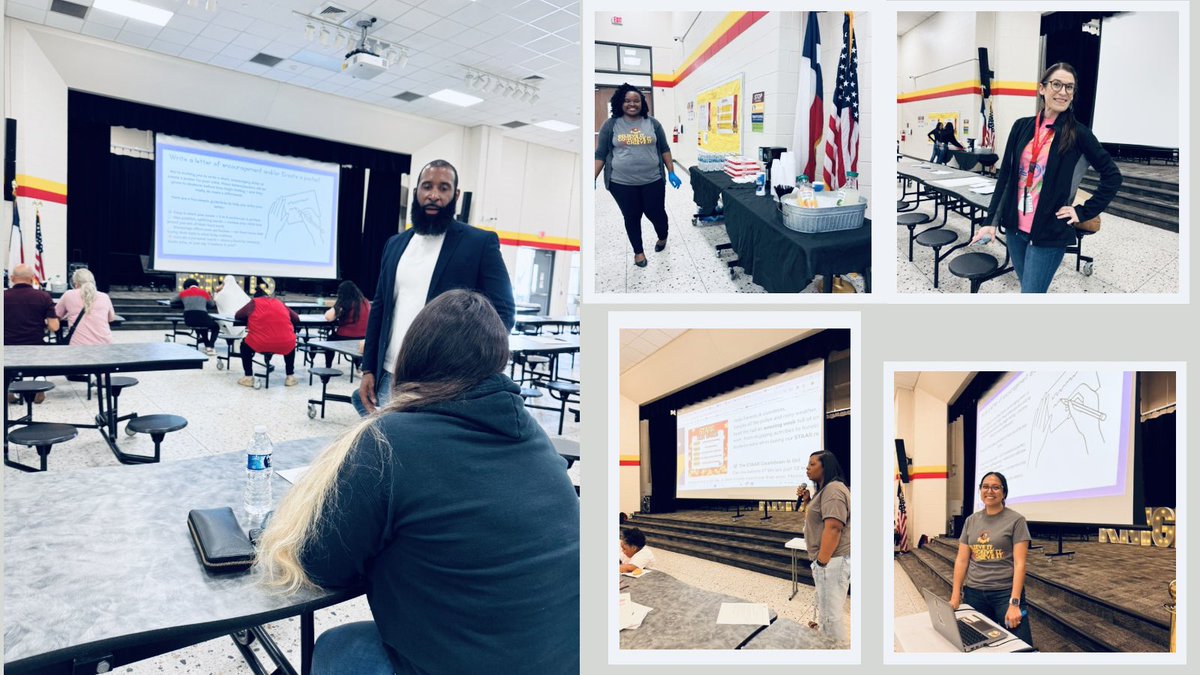 Thank you to all who contributed to #SuperStarSaturday! Special thanks to the Testing Coordinator for STAAR updates, the ELA MC for curriculum insights, and the Media Specialist for tech support. Parents enjoyed coffee &amp; donuts with <a href="/KevJBanks/">Kevin Banks, Ed. D.</a> &amp; wrote motivational letters.