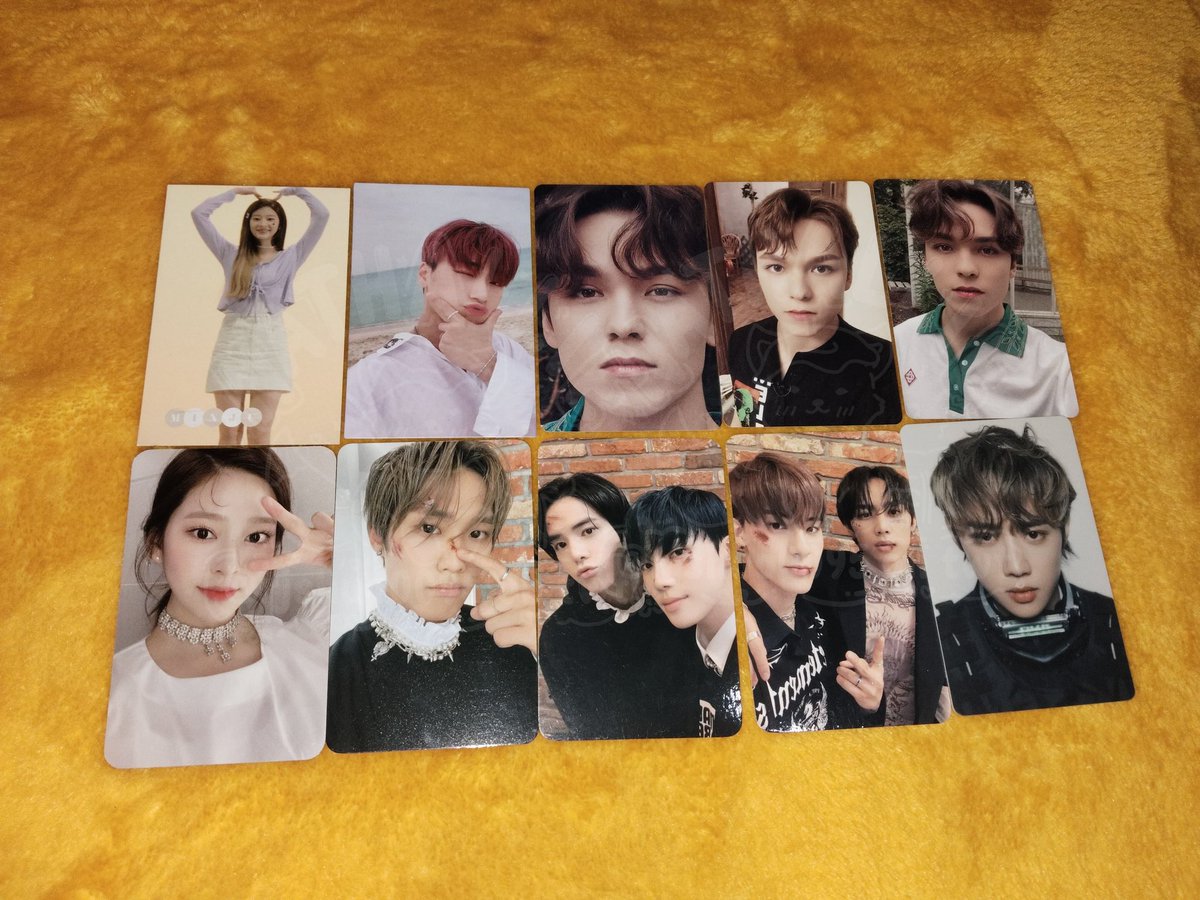 rjshua0095's tweet photo. wts minju oneiric diary fantacy, wooyoung fever part 3, idc sunwoo bbangnew sunric jacob mood maverick, vernon dicon 

𐙚 Jakarta, Ina 📍
𐙚 Condi 85%-95%
𐙚 Price ecx adm 7.50% dan pack 📦 https://t.co/pAfBlQFWuw