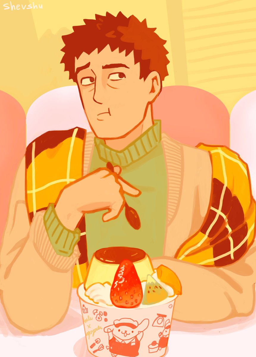 Ekshev's tweet image. Day 5: anxieties/sweet
What is he looking at?👀
#serizawaweek2025 #serizawakatsuya #mp100 #mobpsycho100