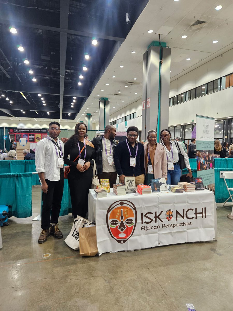 Iskanchipress's tweet photo. The final day of #AWP25 is here! If you haven’t visited Iskanchi Press at Booth #T207.
We’ve loved engaging with fellow writers, publishers, and book lovers—let’s make the last day unforgettable! Come say hello before we pack up. #AWP25 #IskanchiPress #AfricanPublishing https://t.co/1VVnn67JQO