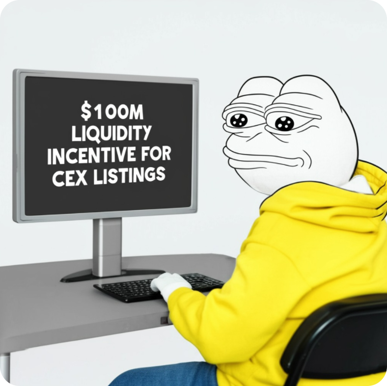GmGning's tweet photo. Me, trying to stay calm after seeing $100M liquidity incentives for CEX listings... 👀💸 https://t.co/bMfn9yQzld