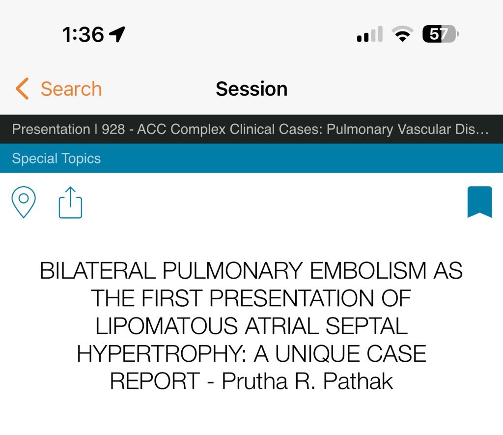 So grateful to get to discuss our case as a moderated poster today at #ACC2025
Thankful for Drs. Gage &amp; Rohant for moderating and sharing their brilliant insights. <a href="/AnnGageMD/">Ann Gage</a> 
#ACC25 <a href="/ACCinTouch/">American College of Cardiology</a> ♥️🤌🏽✨🫀