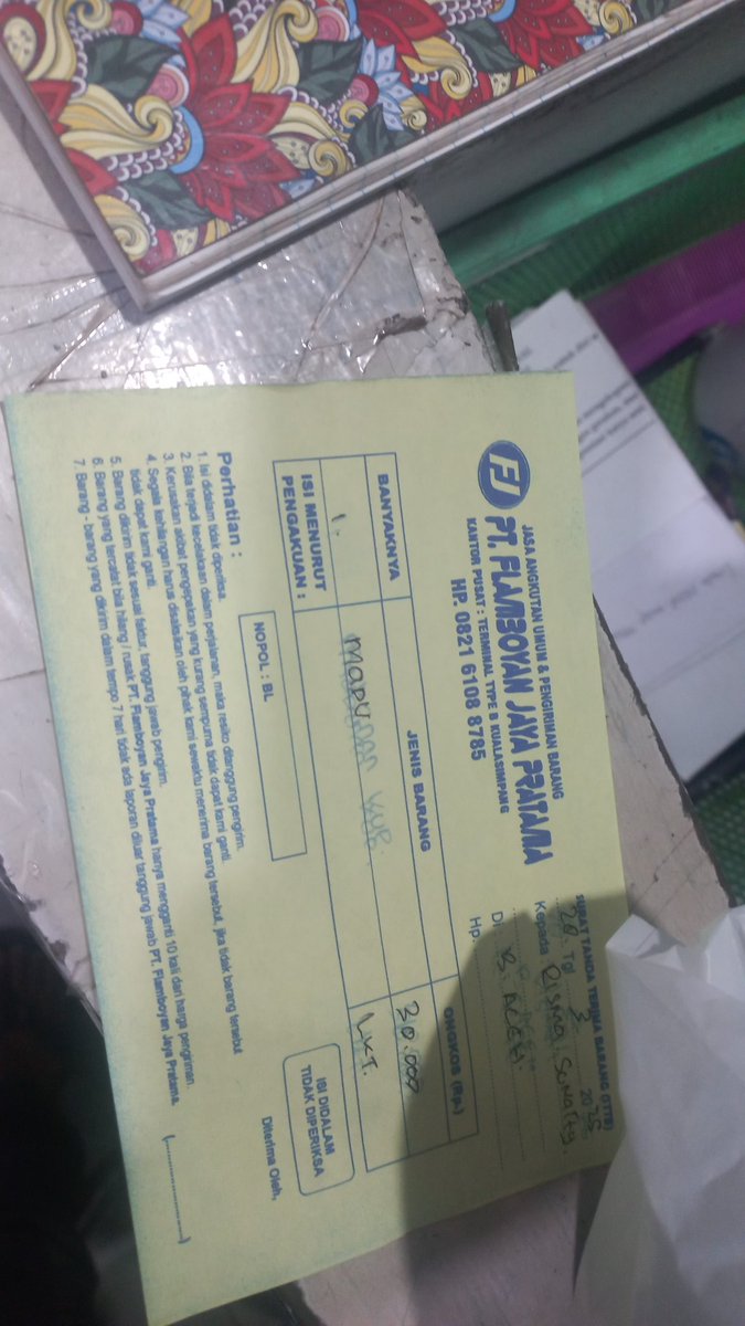 Untuk aceh dan sekitar nya bisa kita kirim via angkutan umum tadi tak berlama² menunggu delivery yg padat merayap ayoo gas atock terbatas