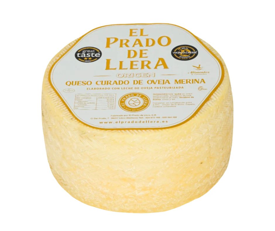 ¿Te gusta el queso Manchego?

Si te gusta, te recomiendo este queso extremeño. No es manchego, pero su gusto es similar.

De sabor intenso y equilibrado, ha recibido 10 premios internacionales en los últimos 4 años.

Queso de 1 Kg por 27,50€. Transporte 48h gratis.
