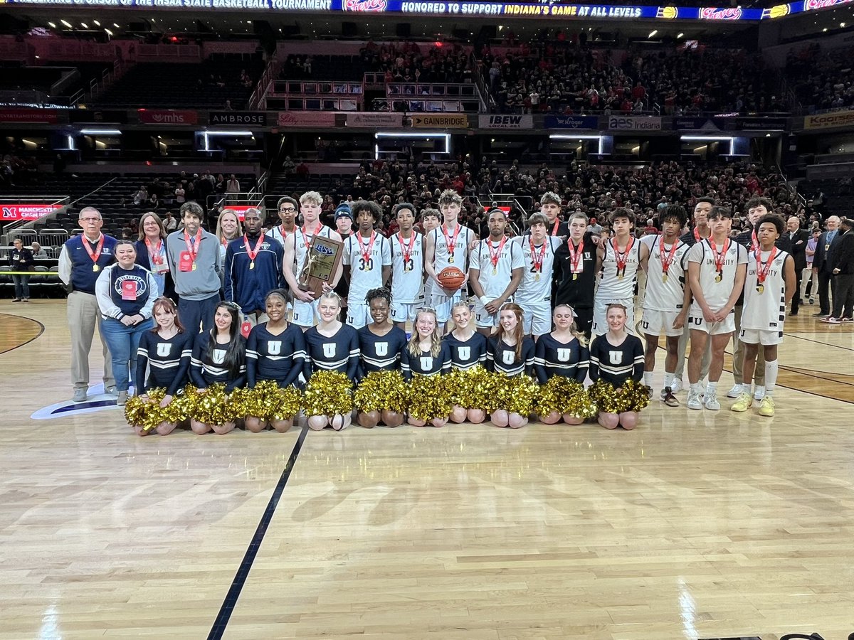 IHSAA (@ihsaa1) on Twitter photo Congratulations to the University Trailblazers, this yearโs Class 2A Basketball State Runner-Up! ๐
๐
<a href="/UHSathletics/">UHS of Indiana</a> Congratulations to the University Trailblazers, this yearโs Class 2A Basketball State Runner-Up! ๐
๐
<a href="/UHSathletics/">UHS of Indiana</a>