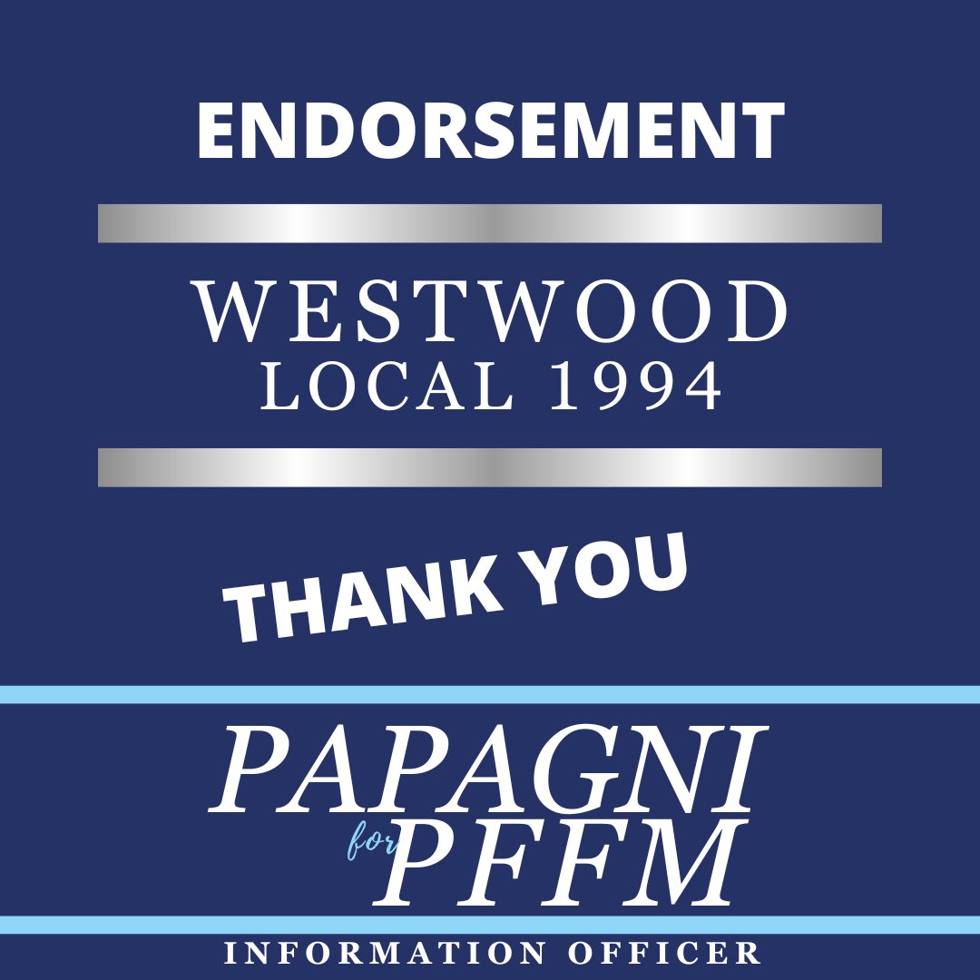 Papagni for PFFM (@papagniforpffm) on Twitter photo 
