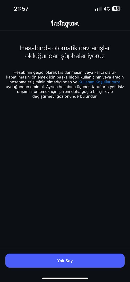 Malum kişiyi engellediğim için bloklanıyorum
Olsun yine de dönmeyeceğim davamdan
Korkmuyorum korkmuyoruz
#Boykot 
#özgürlük 
#adelet