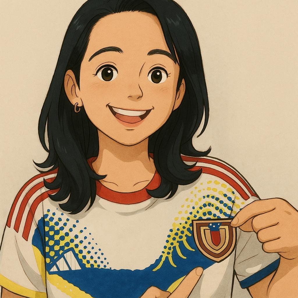 Siempre #Vinotinto 💛💙❤️
También en modo Animé 😄 
#studioghibli