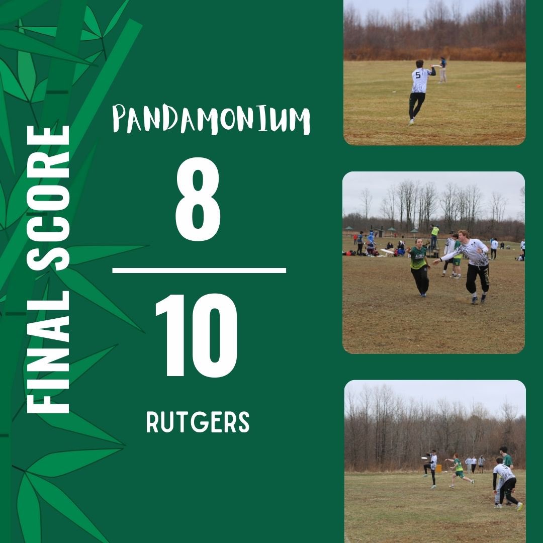 Tough loss to start the day. 🐼