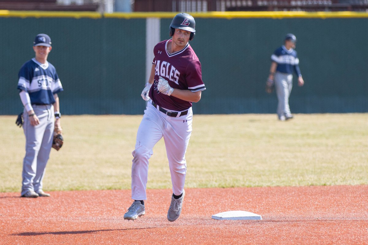 UWLAthletics's tweet photo. ICYMI: @uwlaxbaseball senior Andrew Rajkovich had an offensive explosion in the Eagles @wiacsports opening series versus UW-Stout.

Rajkovich finished the four game series 10-for-14 (.714) with five home runs, 3 walks, 13 RBIs and 11 runs scored.

#d3baseball 
#asaneagle https://t.co/Pc8zyXneoA
