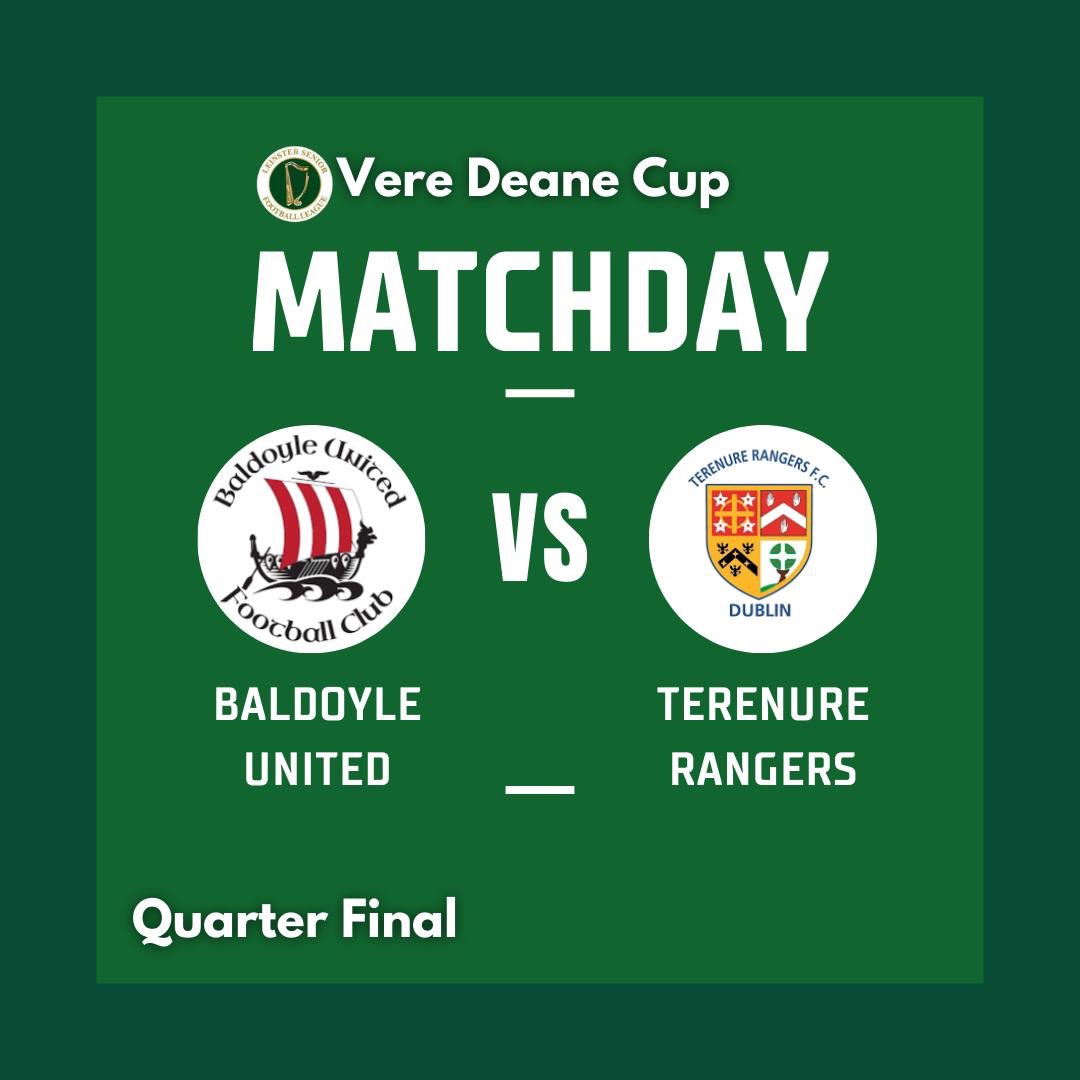 BaldoyleUtdLSL's tweet image. ๐ค๐๐ฎ๐ฟ๐๐ฒ๐ฟ ๐๐ถ๐ป๐ฎ๐น โฝ๏ธ
Our Division 3 Sunday side are in the Quarter Final of the Vere Deane Cup facing Terenure Rangers away tomorrow
Best of luck to the lads who can hopefully get into the semiโs ๐