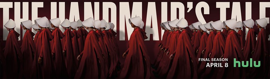 Revolutie in finale Handmaid's Tale S6 banners 
