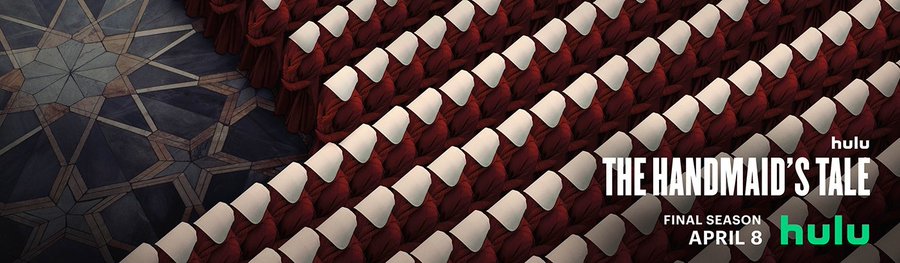 Revolutie in finale Handmaid's Tale S6 banners 