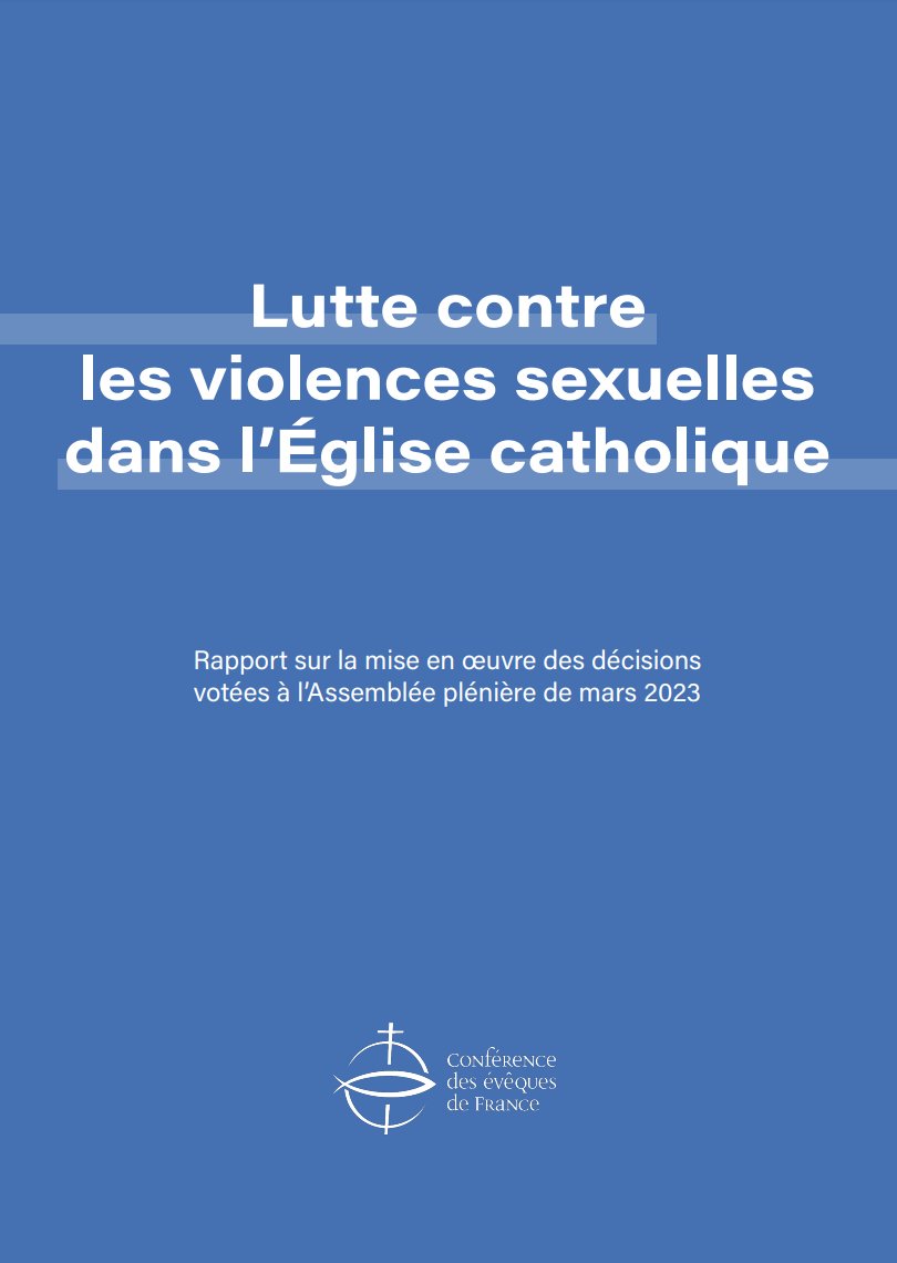 Il y a eu la CIASE et son rapport en 2021. Sous pression, la CEF a mis en place des groupes de travail qui ont rendu leurs préconisations en 2023. Certaines ont été votées par les évêques.
Deux ans plus tard, le bilan.
Un thread ⬇️
eglise.catholique.fr/sengager-dans-…