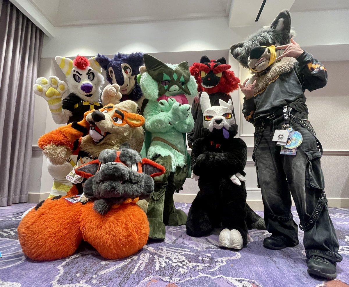 At the Pokefur panel last night, #GSFC2025