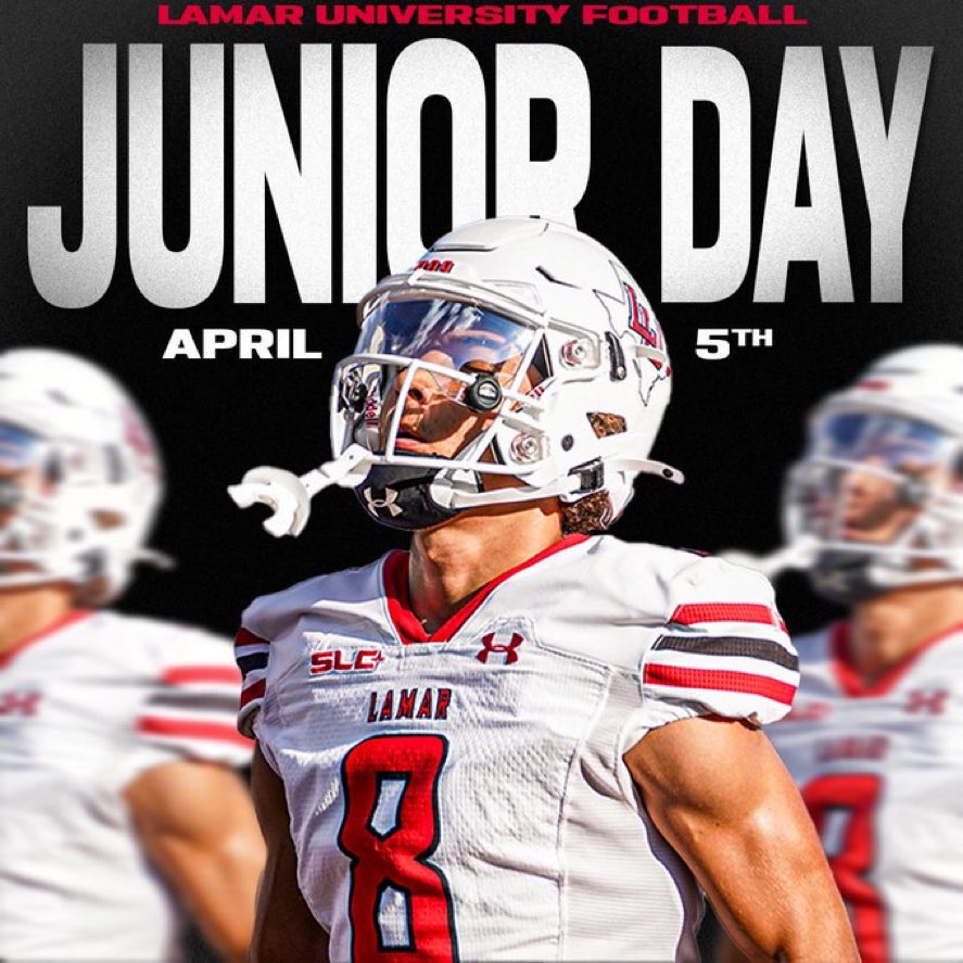 Jacaleb07 (@jacaleb07) on Twitter photo I will be at Lamar junior day next weekend can’t wait!!! #boomtown <a href="/CoachDaleen/">Daryl Daleen</a> <a href="/Coach_Cannata/">Matt Cannata</a> <a href="/_CoachDiaz/">Coach Jacob Diaz 🇨🇺 🇲🇽</a> I will be at Lamar junior day next weekend can’t wait!!! #boomtown <a href="/CoachDaleen/">Daryl Daleen</a> <a href="/Coach_Cannata/">Matt Cannata</a> <a href="/_CoachDiaz/">Coach Jacob Diaz 🇨🇺 🇲🇽</a>