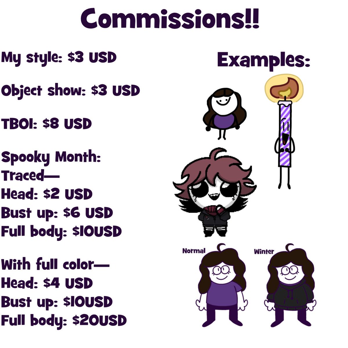 (0/3) Zez 🔜 DALLAS FAN EXPO 2025 (@zezrulz) on Twitter photo *Psspspsss*
HUH? Wuh?
*Psssps*
Fine. ZEZ told me to tell you guys that she has a PayPal now and can do art for ACTUAL MONEY. You can contact her via messages.
Now LEAVE! THIS IS STILL MY PHONE I STOLE FROM YOU! You’re lucky I even did this! *Psspspsss*
HUH? Wuh?
*Psssps*
Fine. ZEZ told me to tell you guys that she has a PayPal now and can do art for ACTUAL MONEY. You can contact her via messages.
Now LEAVE! THIS IS STILL MY PHONE I STOLE FROM YOU! You’re lucky I even did this!