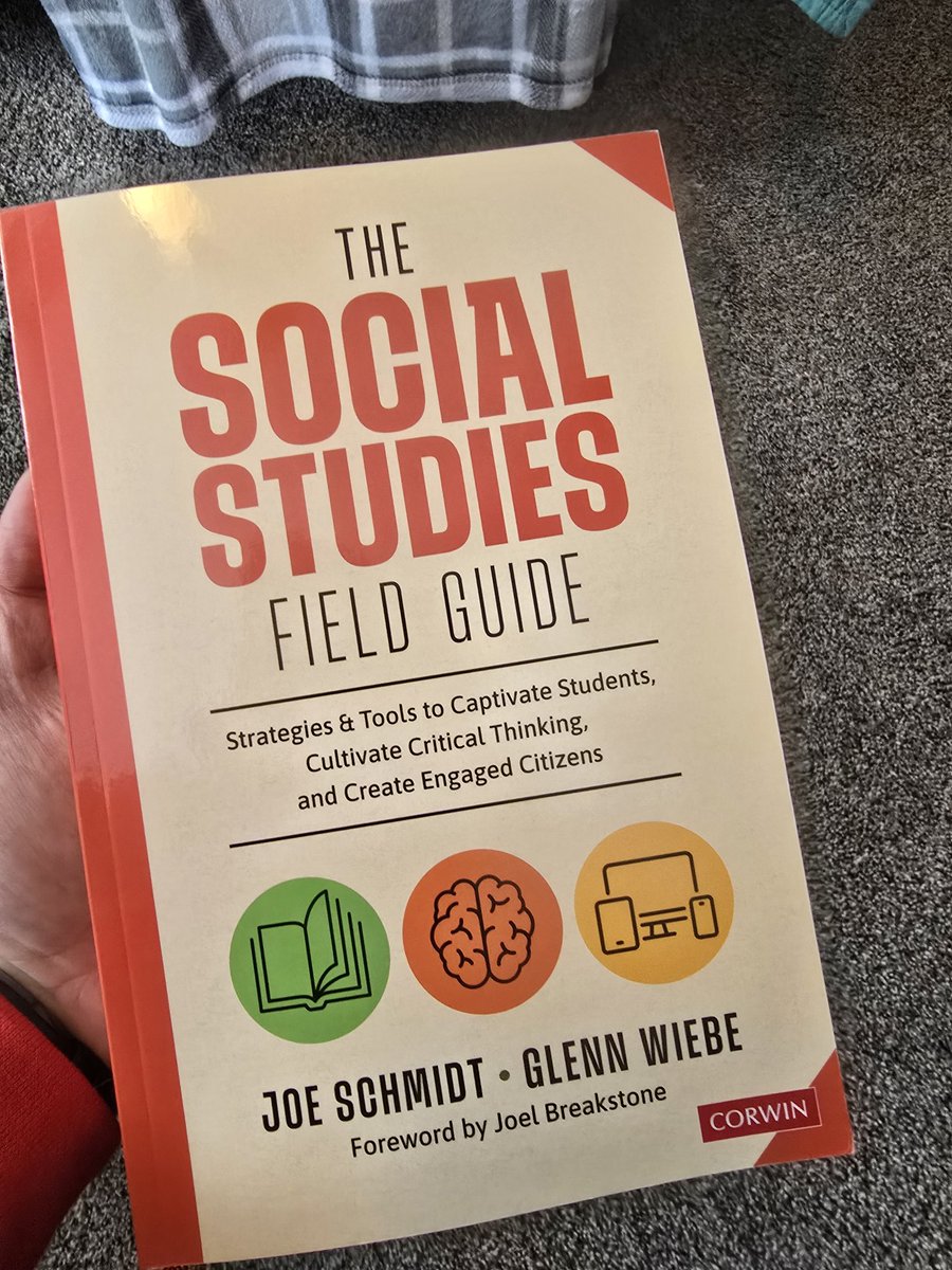 Joe Schmidt (@madisonteacher) on Twitter photo It's finally here! Nothing like getting to hold two years of hard work in your hands for first time!
Thank you <a href="/glennw98/">Glenn Wiebe 🇺🇦</a> for your friendship and hard work!
Learn more at socialstudiesfieldguide.com or order at corwin.com/books/social-s… It's finally here! Nothing like getting to hold two years of hard work in your hands for first time!
Thank you <a href="/glennw98/">Glenn Wiebe 🇺🇦</a> for your friendship and hard work!
Learn more at socialstudiesfieldguide.com or order at corwin.com/books/social-s…